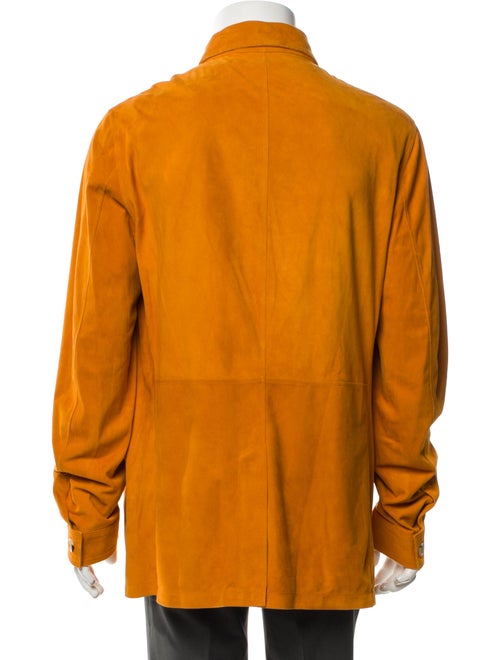 Cesare Attolini Suede Utility Jacket