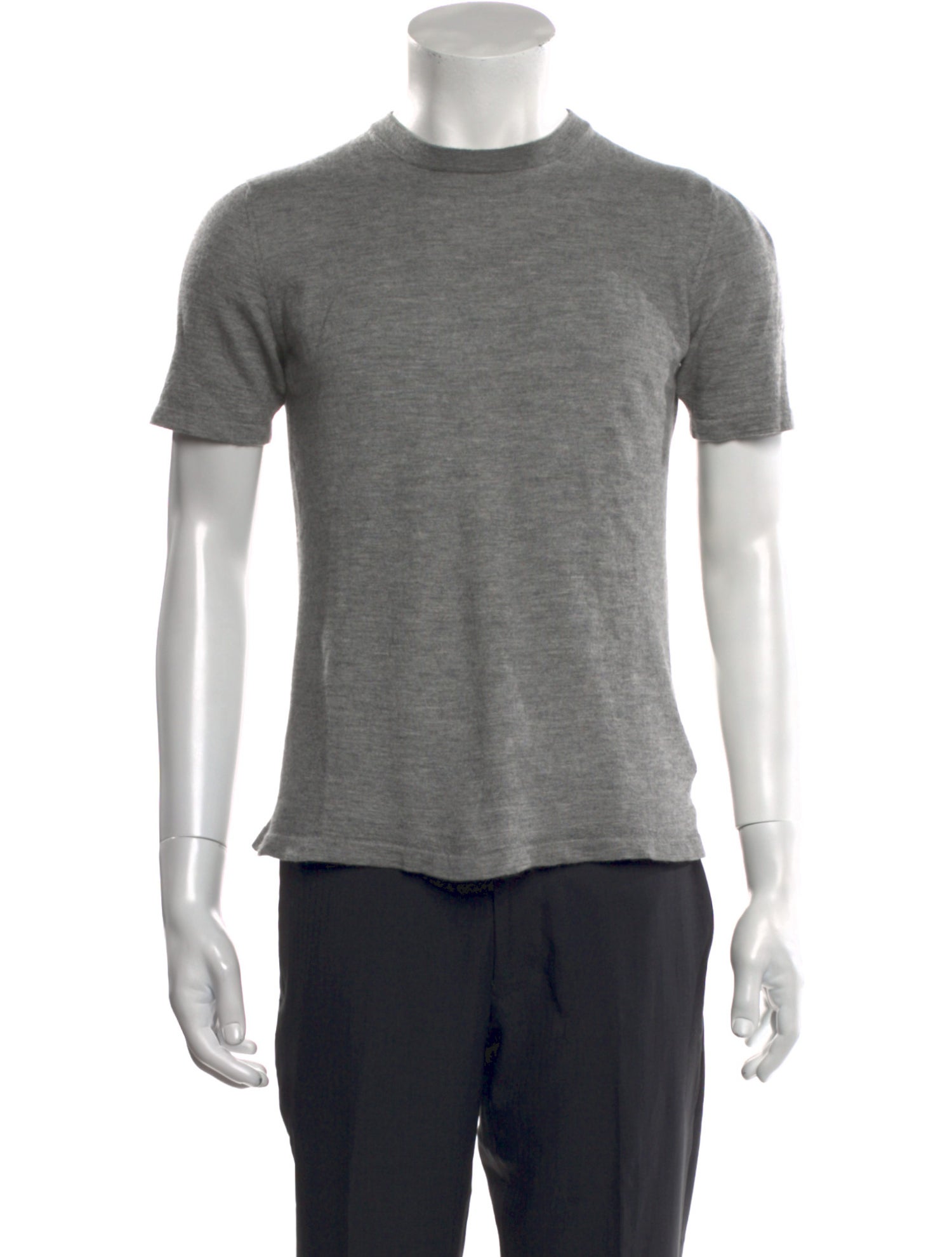Cesare Attolini Cashmere Crew Neck T-Shirt