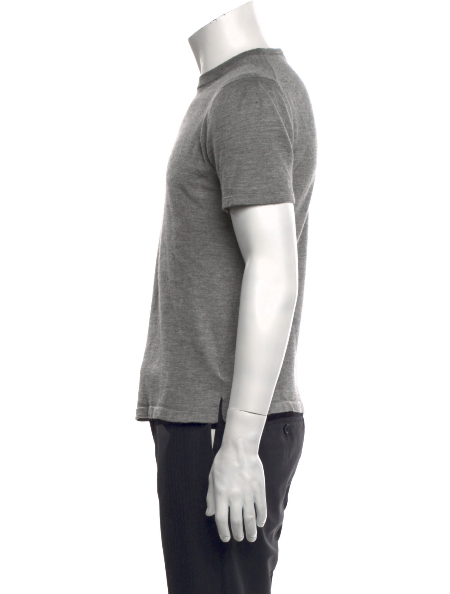 Cesare Attolini Cashmere Crew Neck T-Shirt