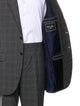 Cesare Attolini Wool Plaid Print Two-Piece Suit