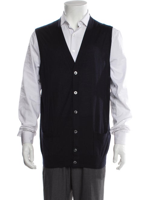 Cesare Attolini Cashmere V-Neck Cardigan