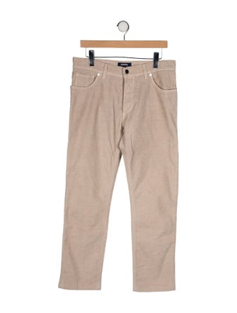 Cesare Attolini Striped Corduroy Pants