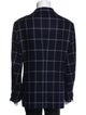 Cesare Attolini Cashmere Plaid Print Blazer
