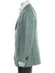 Cesare Attolini Cashmere Plaid Print Blazer