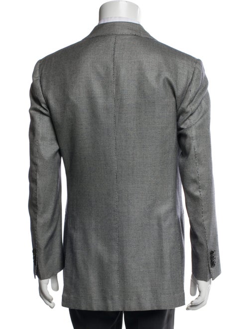 Cesare Attolini Plaid Print Blazer