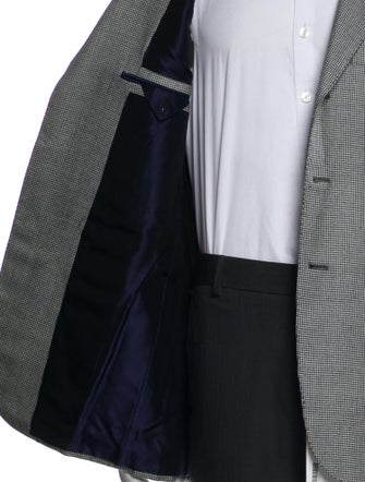 Cesare Attolini Plaid Print Blazer