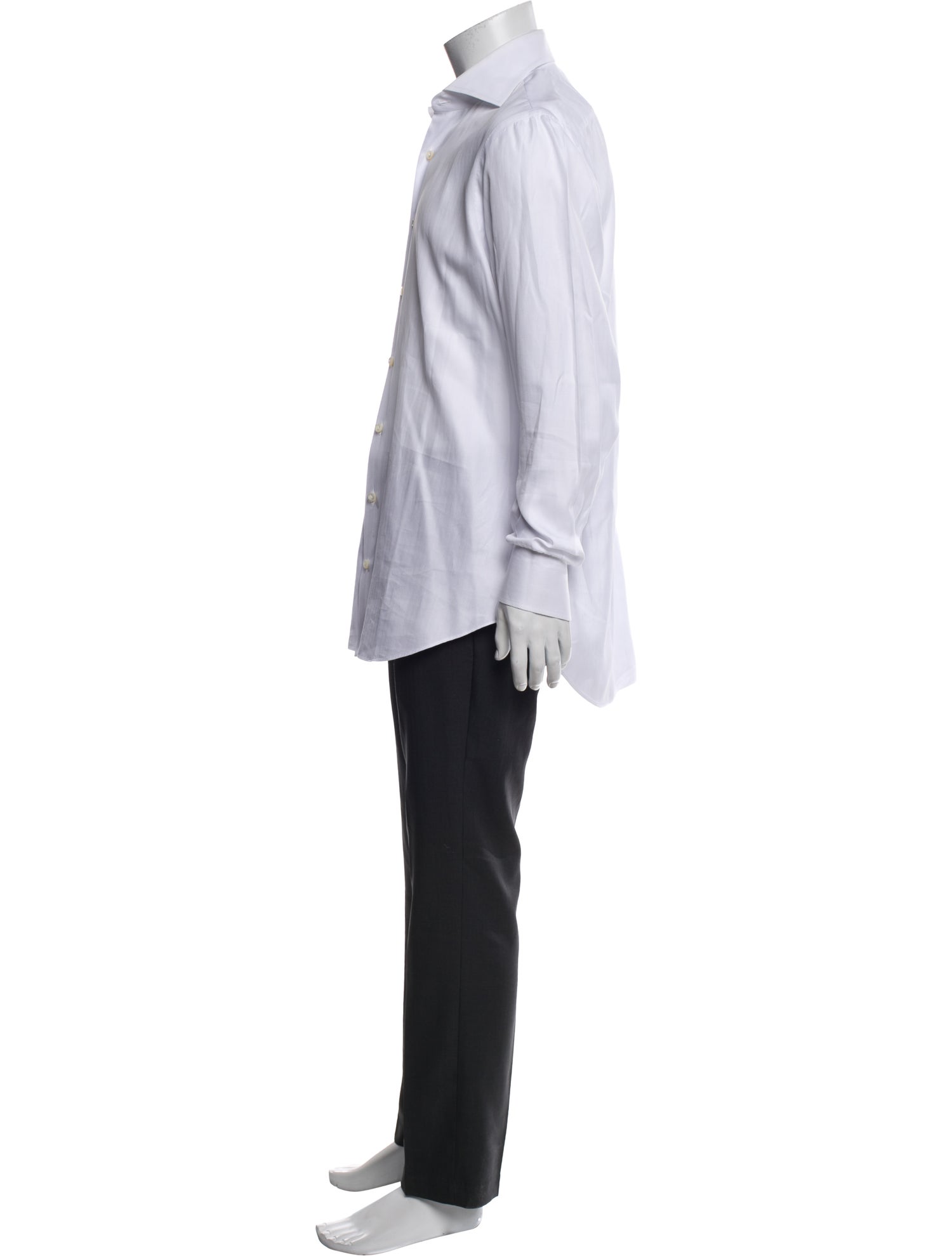 Cesare Attolini Long Sleeve Tuxedo Shirt
