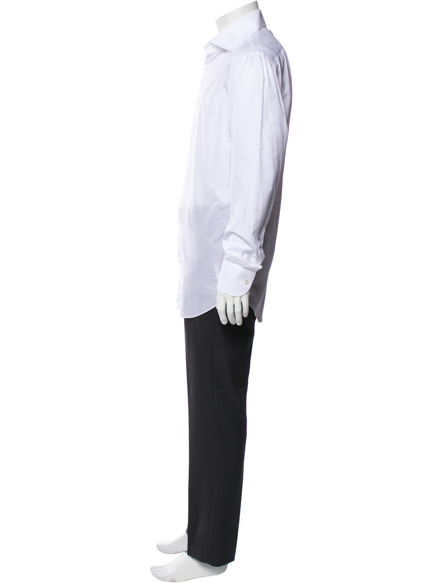 Cesare Attolini Long Sleeve Tuxedo Shirt