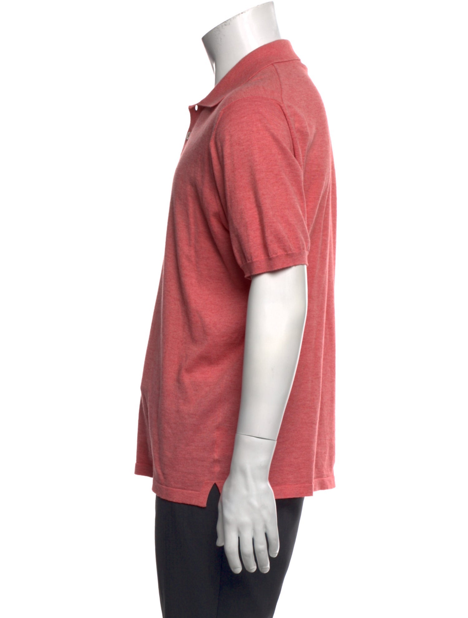 Cesare Attolini Crew Neck Short Sleeve Polo Shirt