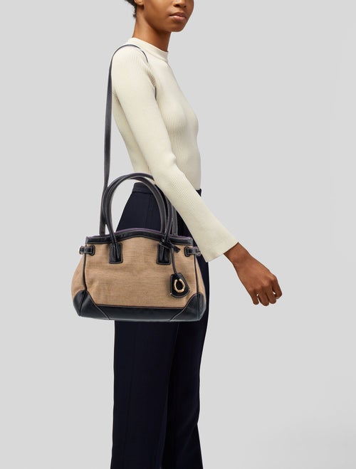 Cece Cord Canvas Top Handle Bag