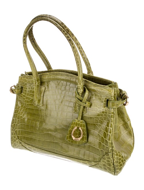 Cece Cord Embossed Leather Top Handle Bag
