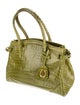Cece Cord Embossed Leather Top Handle Bag