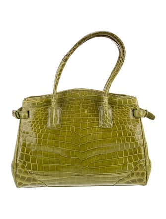 Cece Cord Embossed Leather Top Handle Bag