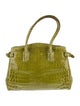 Cece Cord Embossed Leather Top Handle Bag