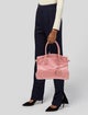 Cece Cord Ostrich Top Handle Bag
