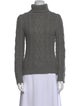 Cece Cord Cashmere Turtleneck Sweater
