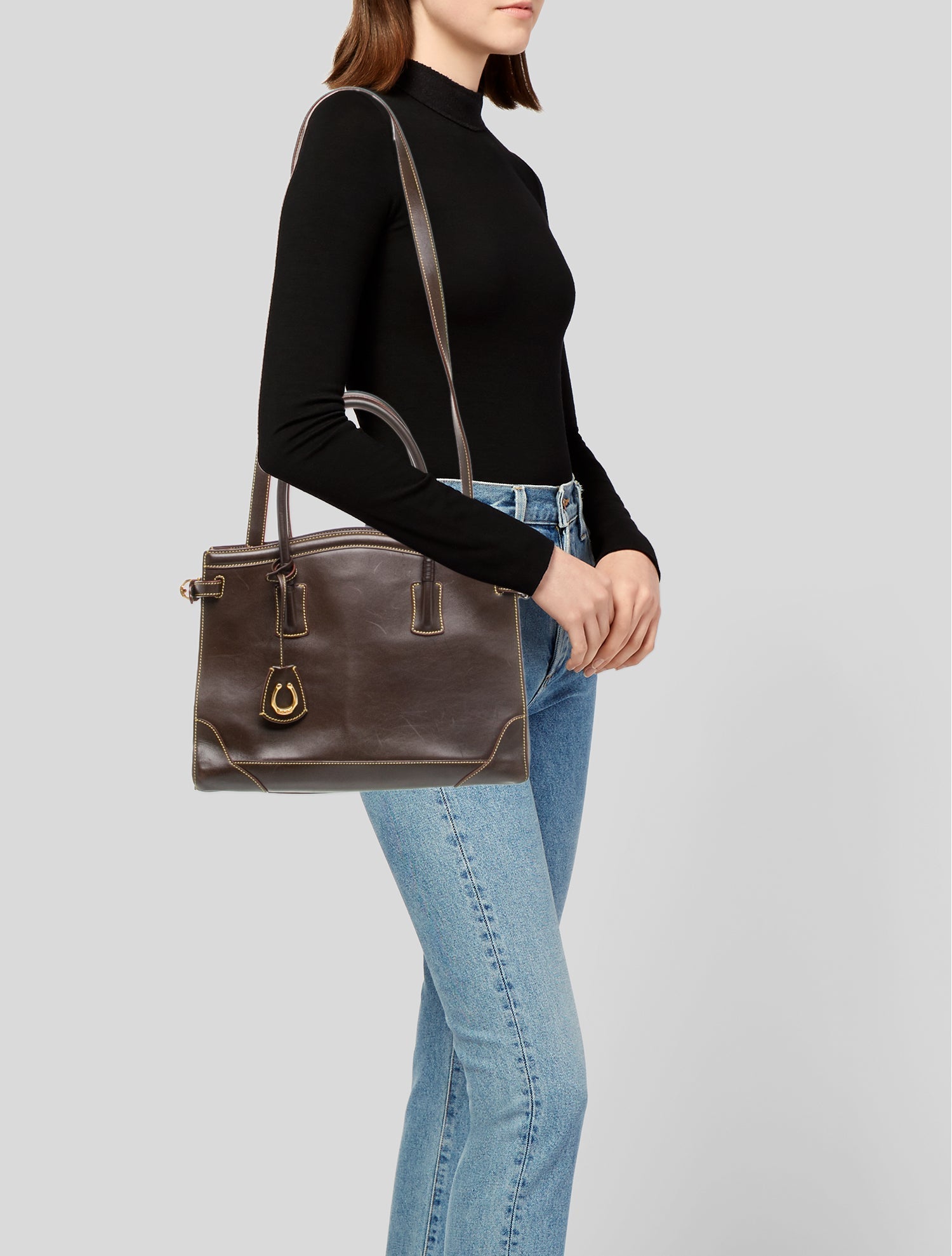Chanel Small Chevron Coco Handle Bag - Black Handle Bags, Handbags