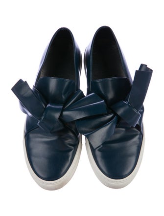 Cédric Charlier Bow Slip-On Sneakers