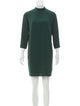 Cédric Charlier Shift Mock Neck Dress