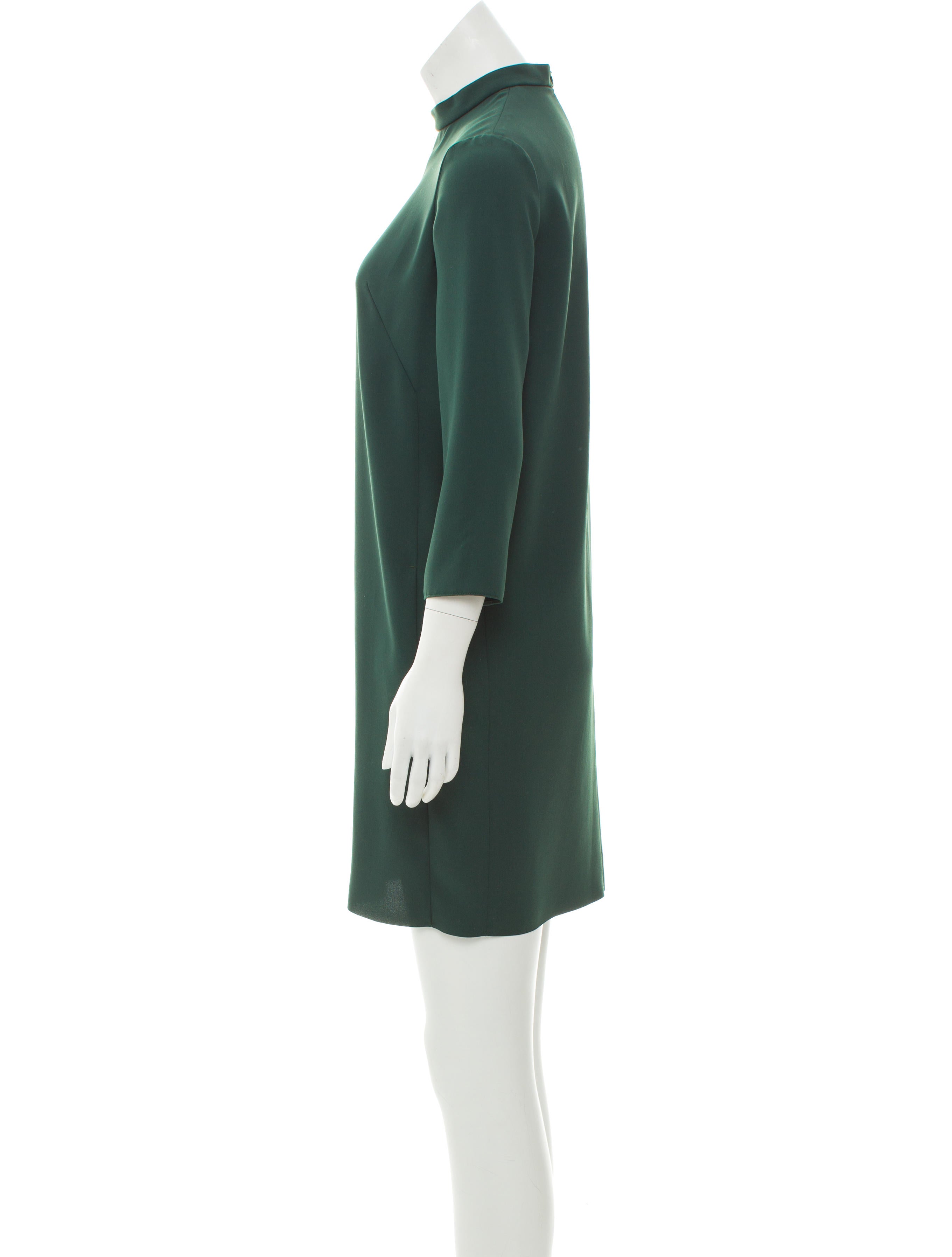 Cédric Charlier Shift Mock Neck Dress