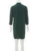 Cédric Charlier Shift Mock Neck Dress