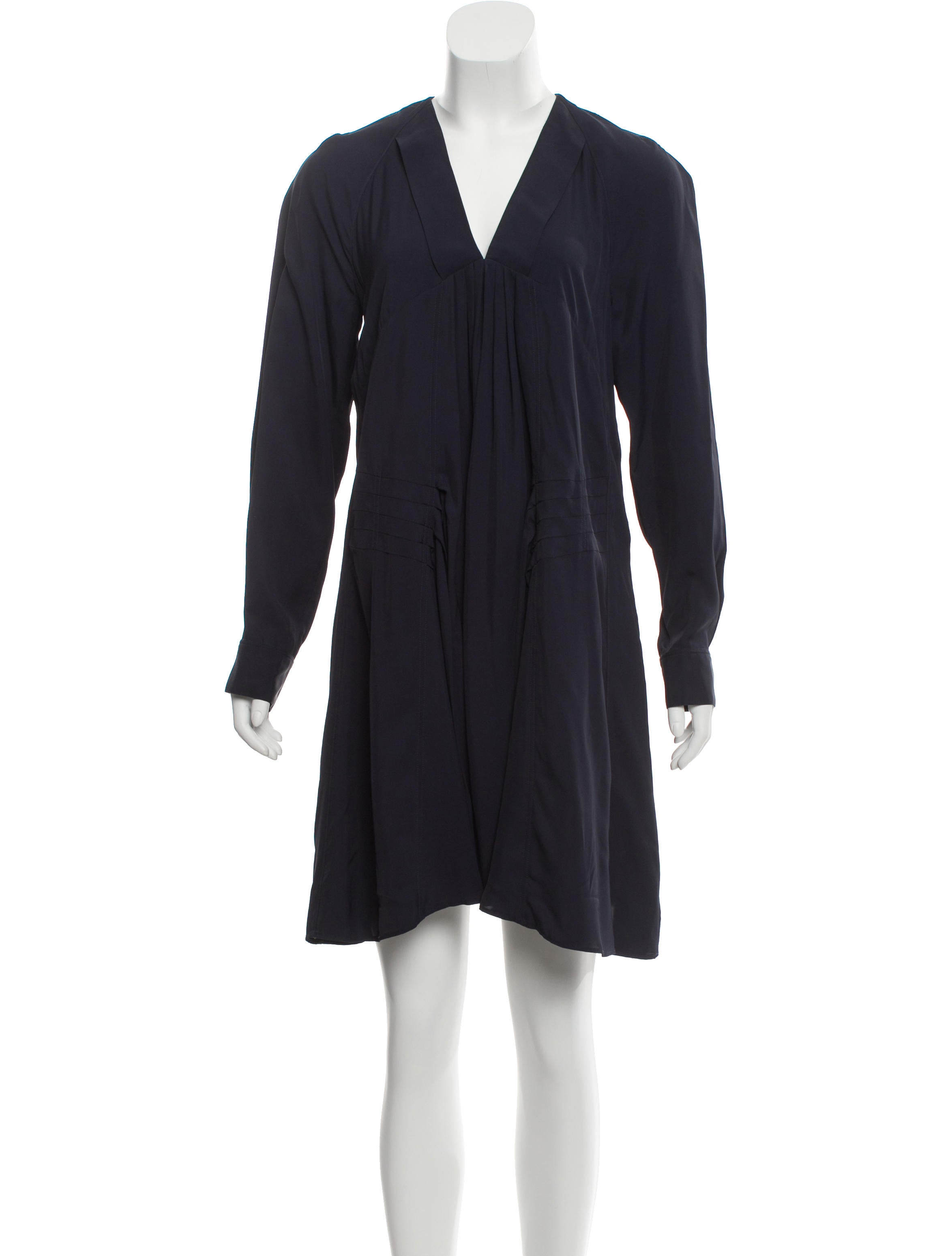 Cédric Charlier Long Sleeve Mini Dress