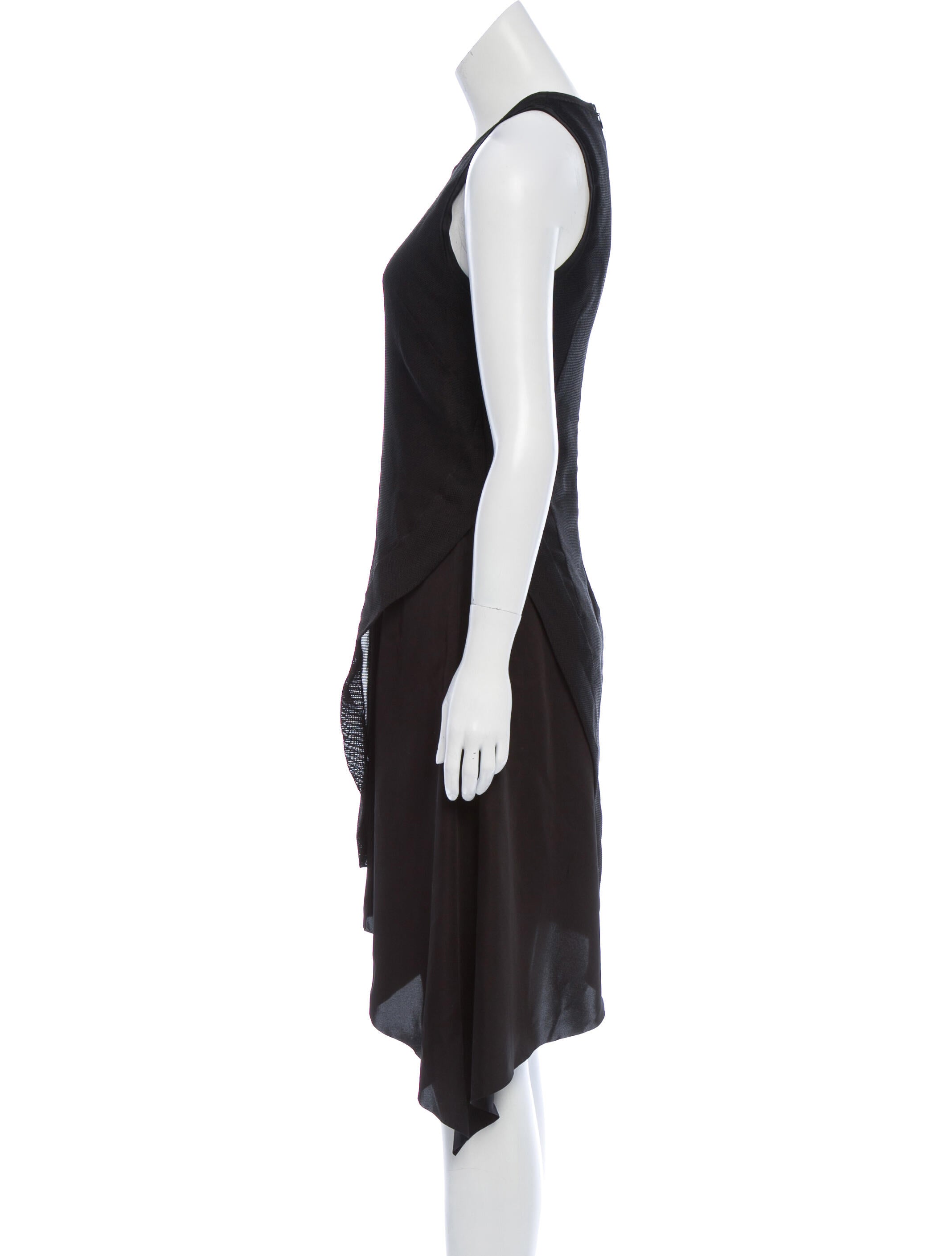 Cédric Charlier Crew Neck Midi Length Dress