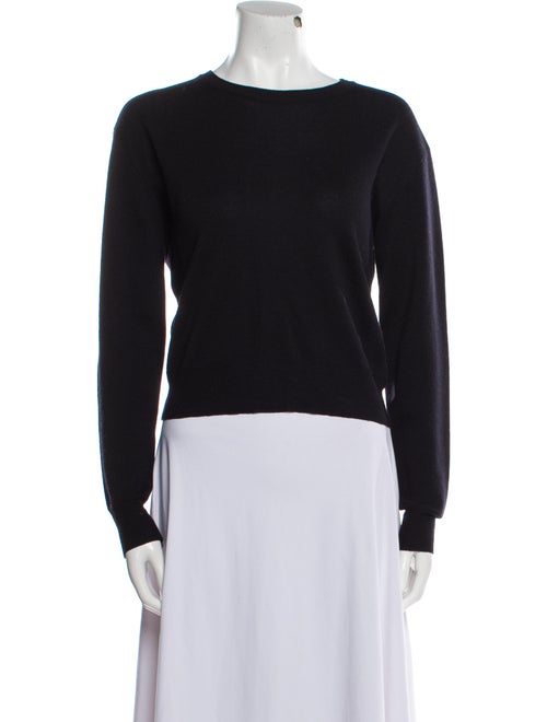 Cédric Charlier Virgin Wool Crew Neck Sweater