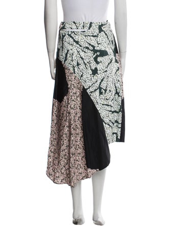 Cédric Charlier Printed Midi Length Skirt