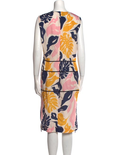 Cédric Charlier Printed Midi Length Dress