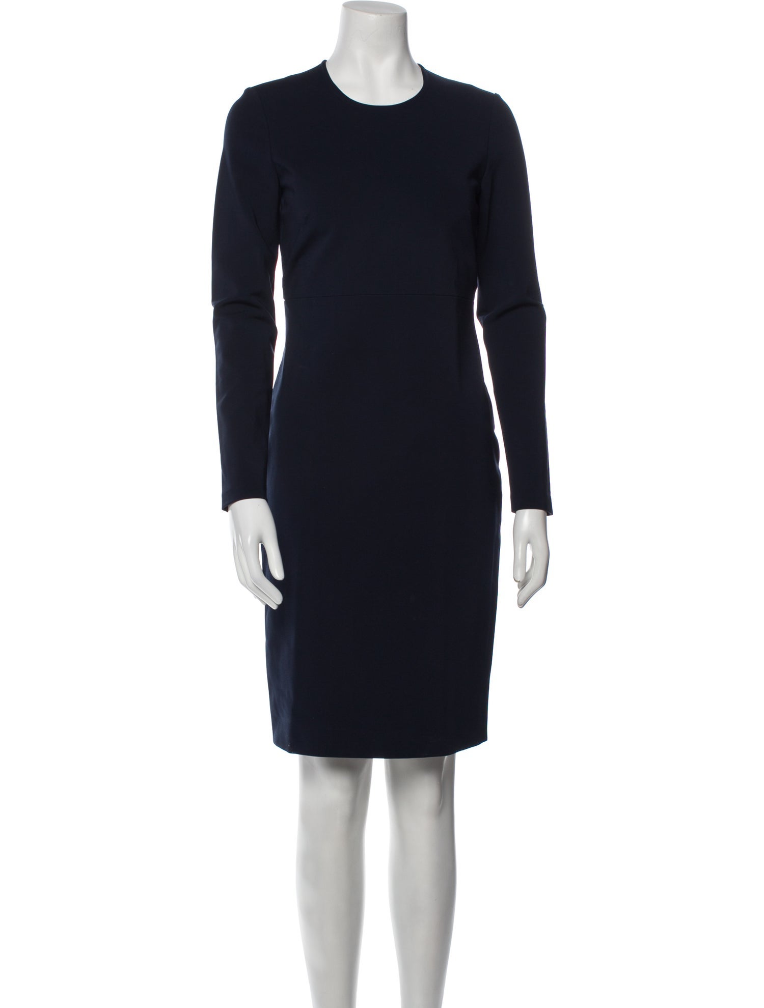 Cédric Charlier Crew Neck Knee-Length Dress