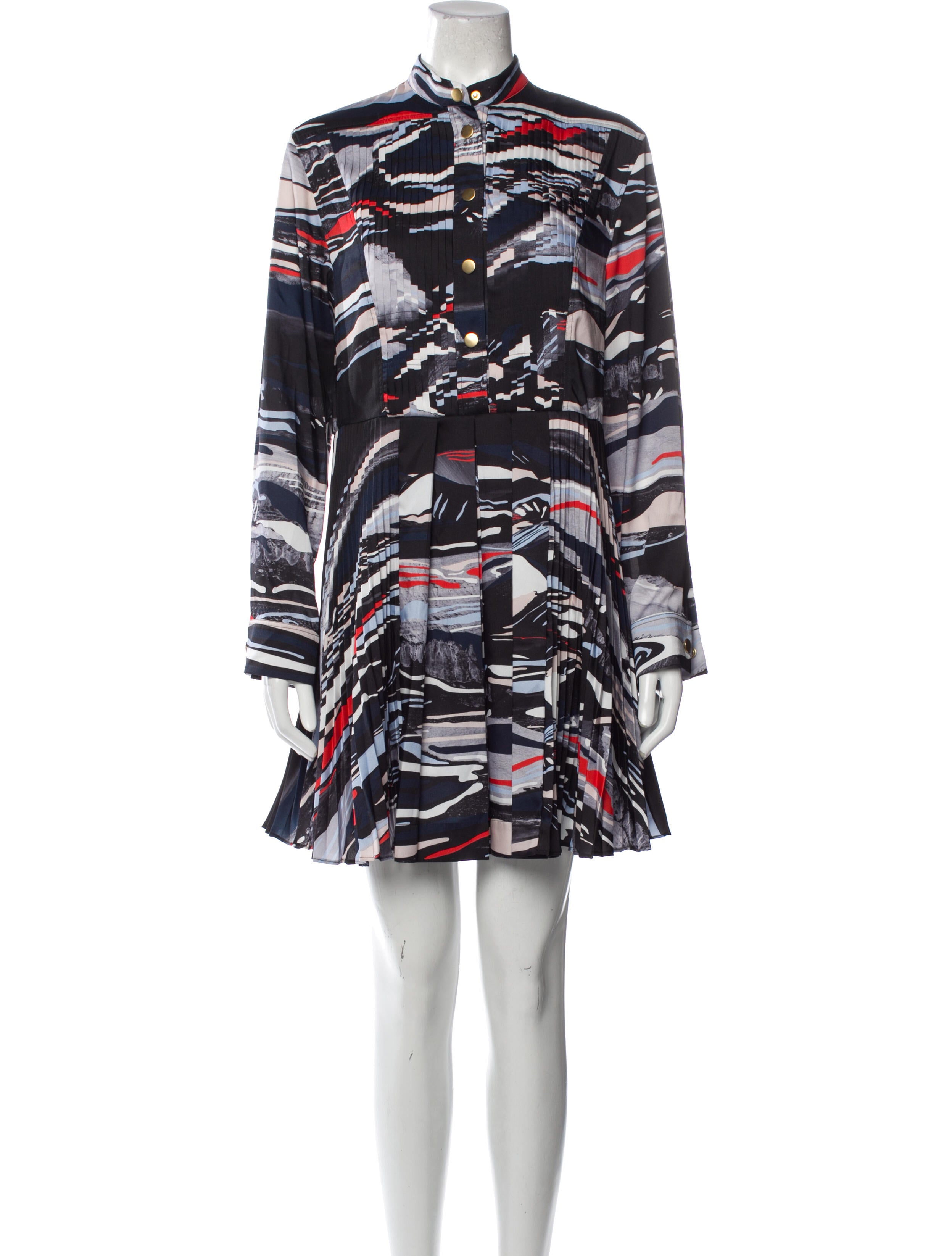Cédric Charlier Printed Mini Dress