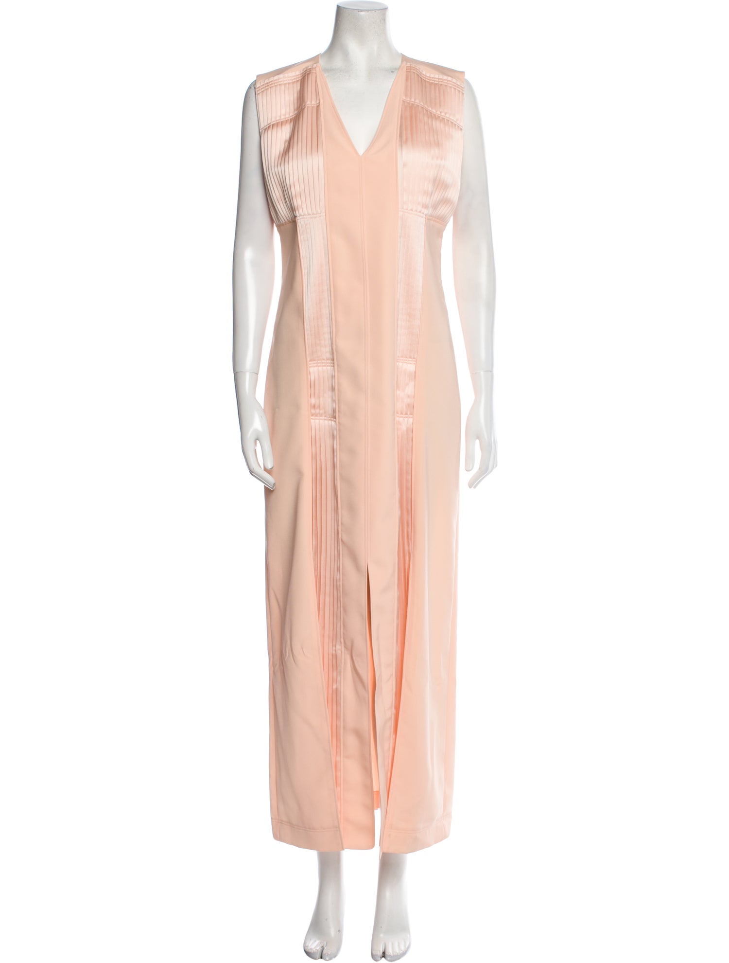 Cédric Charlier V-Neck Long Dress