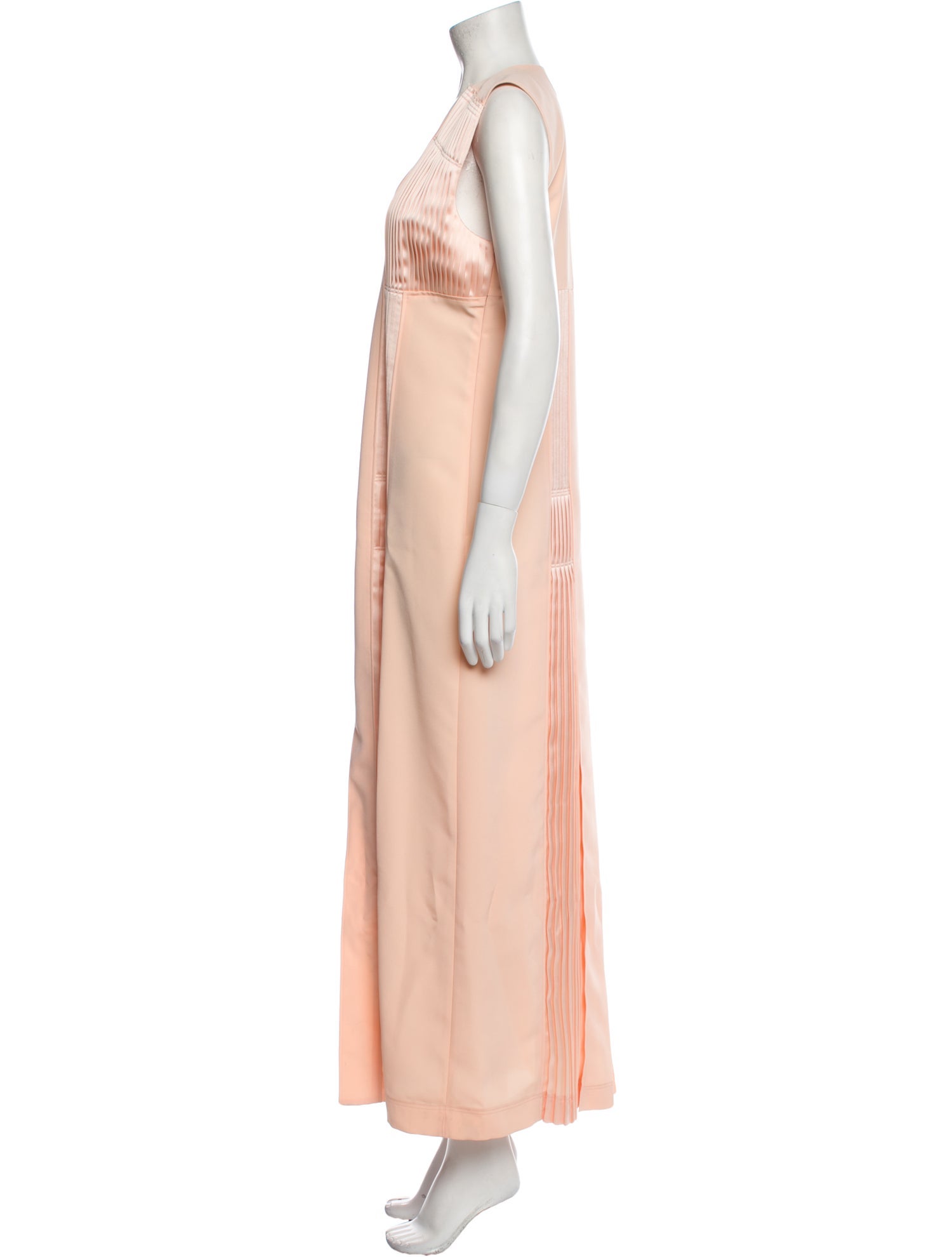 Cédric Charlier V-Neck Long Dress