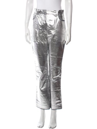 Cédric Charlier Printed Wide Leg Pants