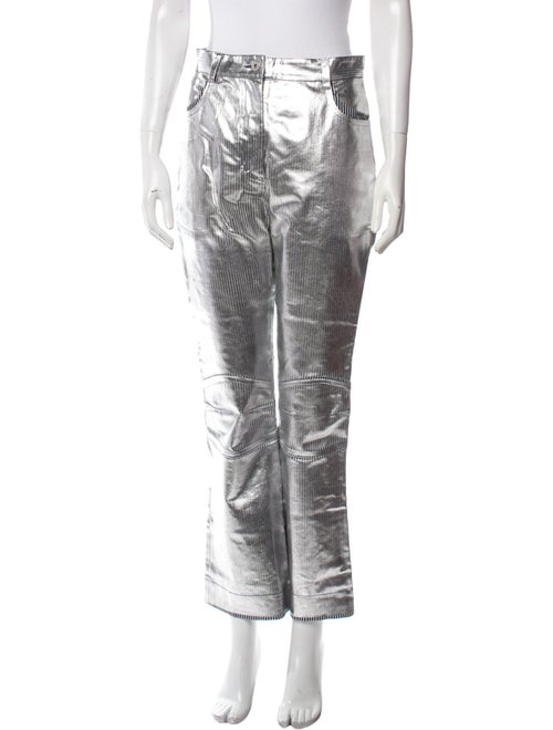 Cédric Charlier Printed Wide Leg Pants