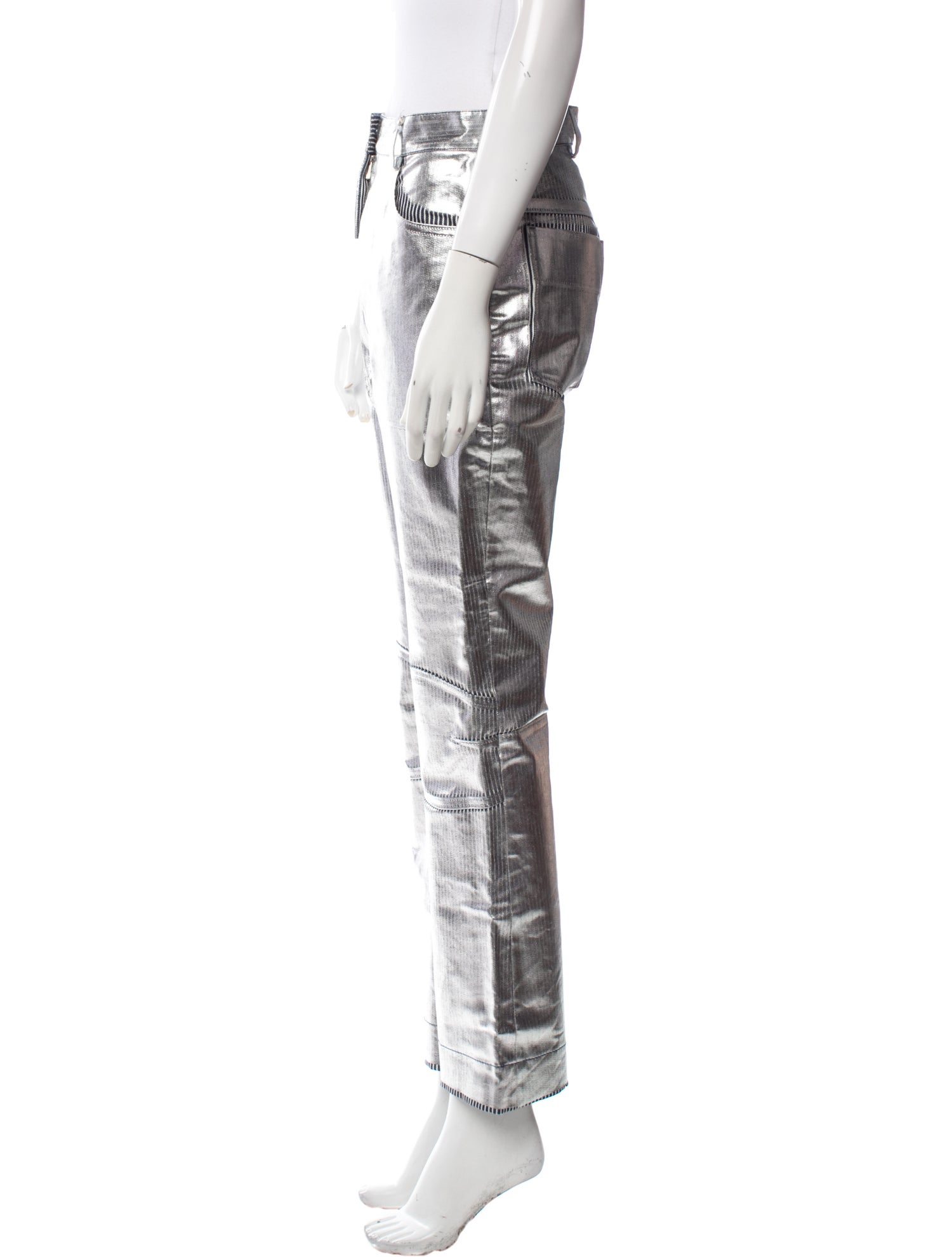 Cédric Charlier Printed Wide Leg Pants