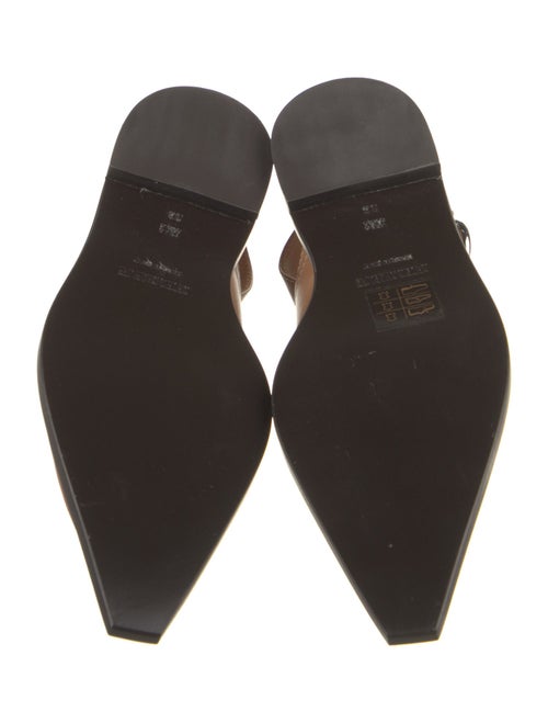 Cédric Charlier Leather Slingback Flats