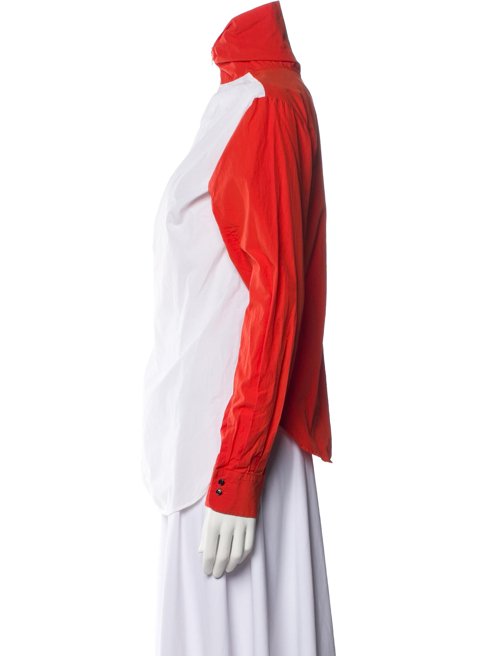 Cédric Charlier Mock Neck Long Sleeve Sweatshirt