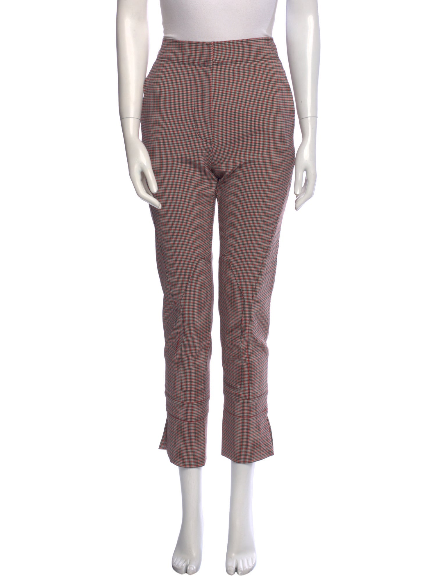 Cédric Charlier Virgin Wool Straight Leg Pants