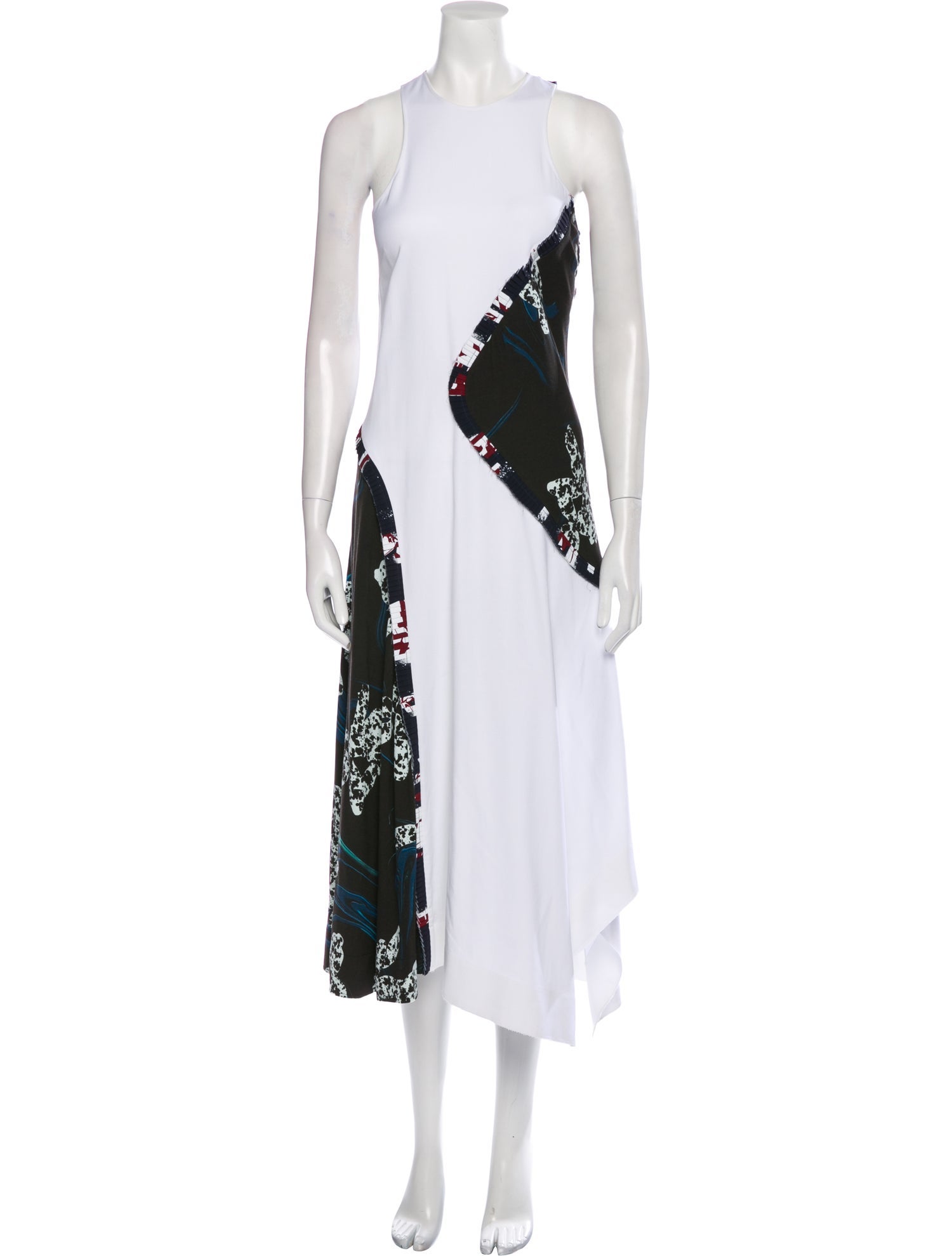 Cédric Charlier Printed Long Dress w/ Tags