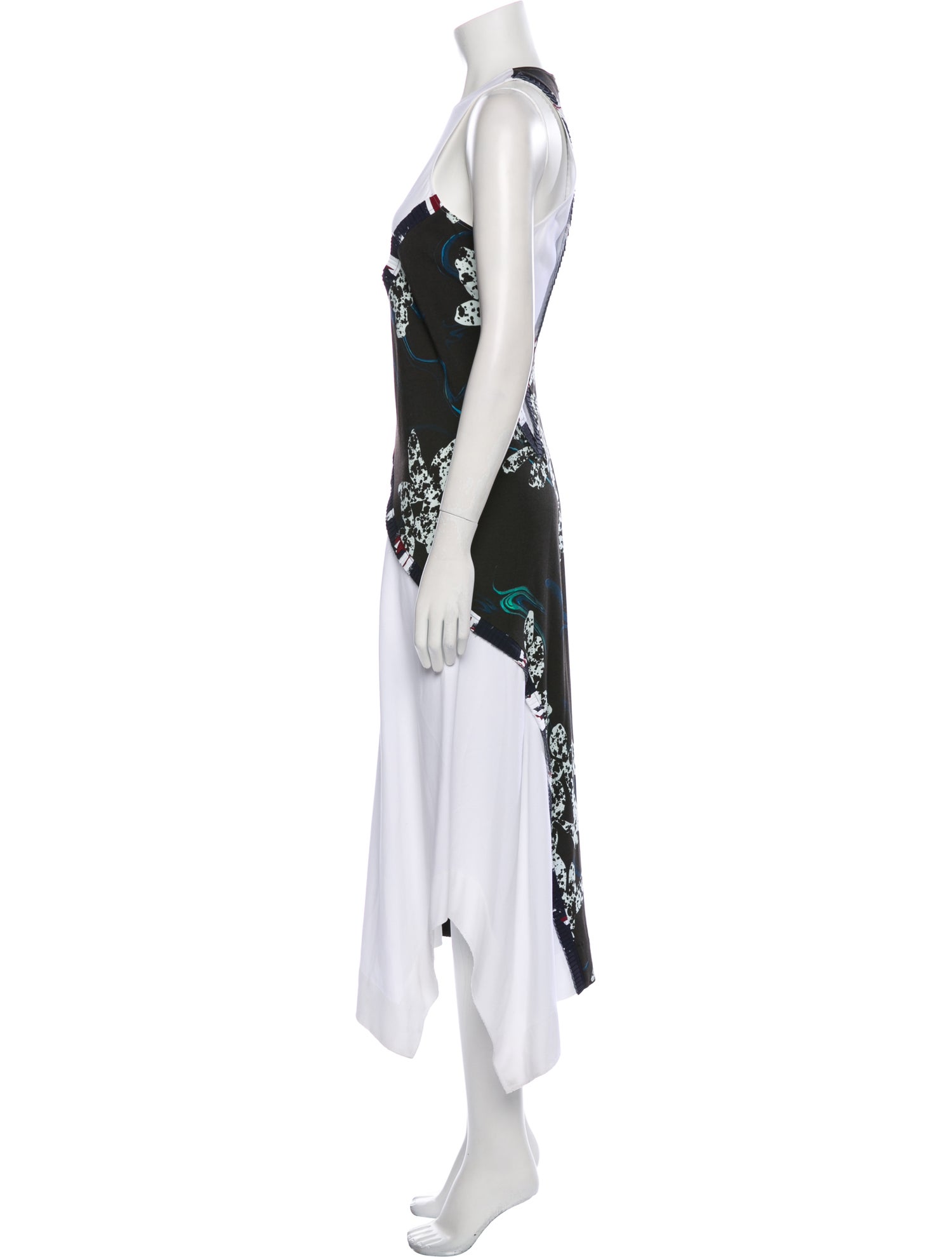Cédric Charlier Printed Long Dress w/ Tags