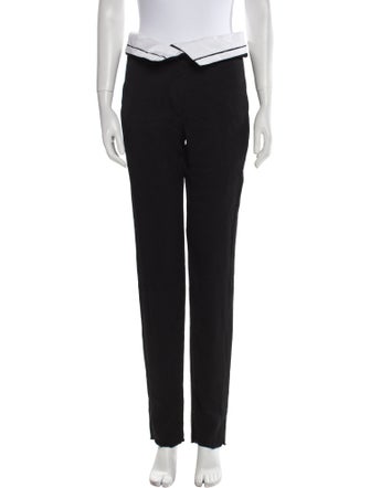 Cédric Charlier Virgin Wool Straight Leg Pants