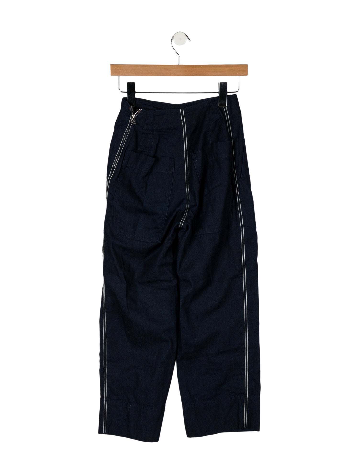 Cédric Charlier Mid-Rise Straight Leg Jeans