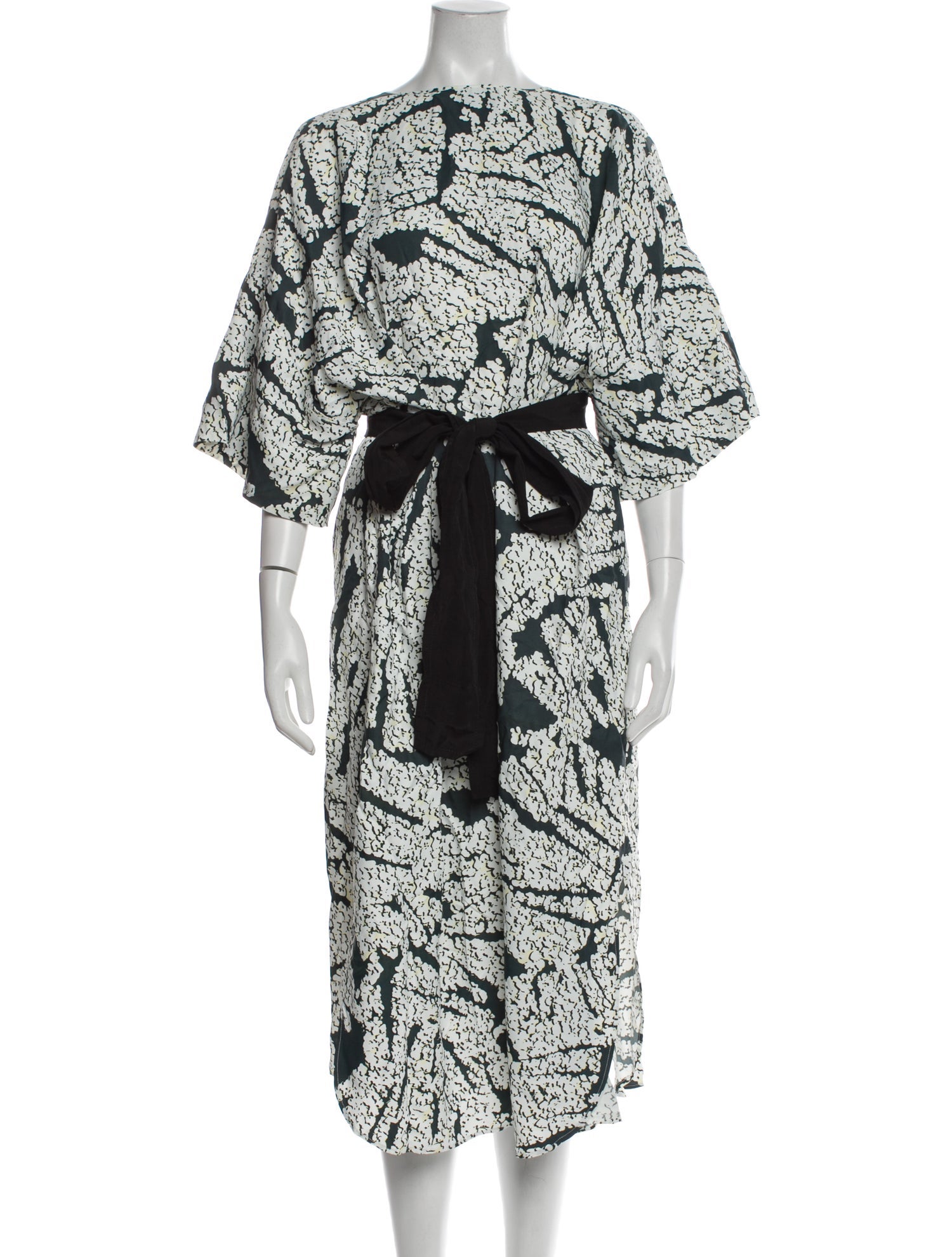 Cédric Charlier Printed Midi Length Dress