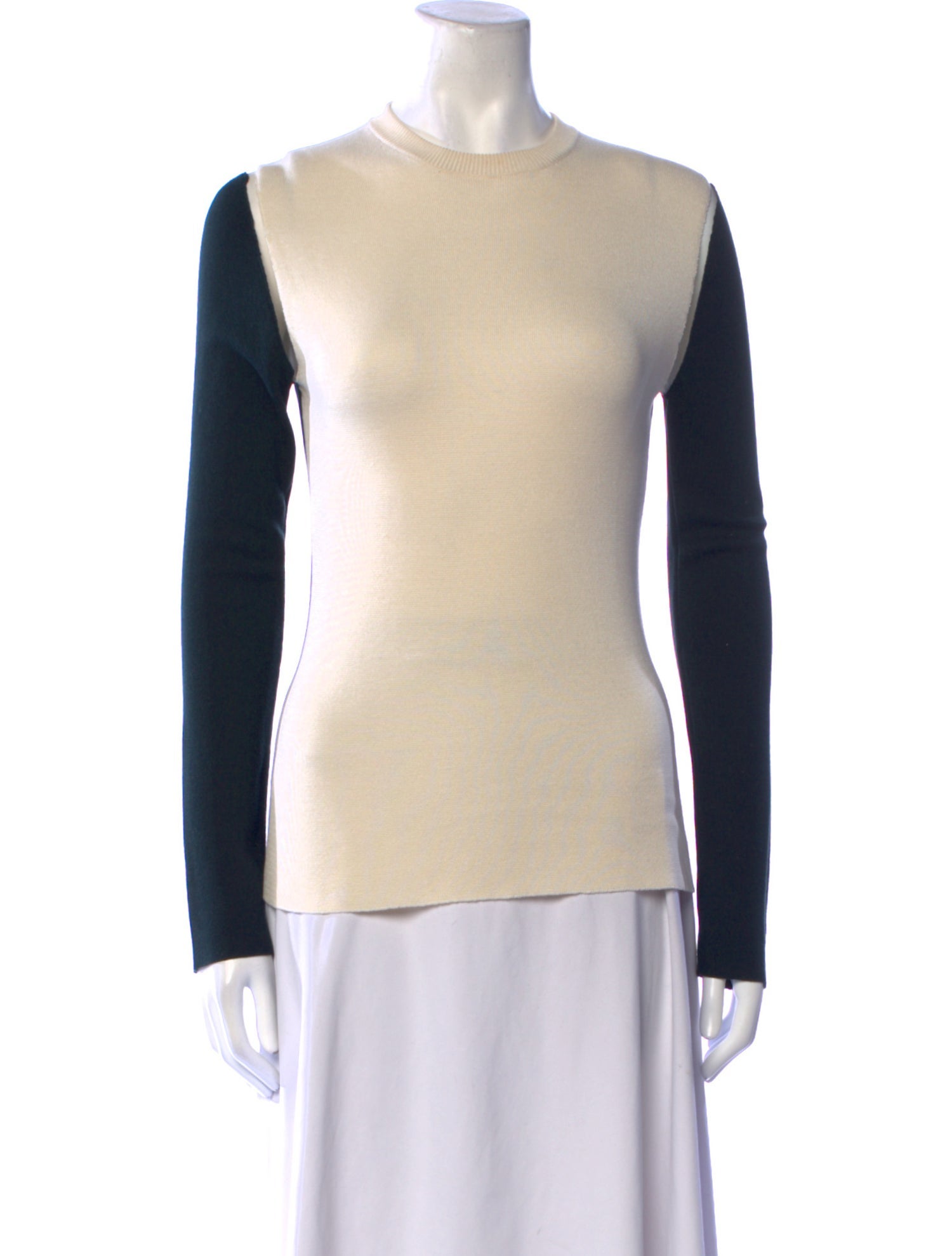 Cédric Charlier Silk Crew Neck Sweater