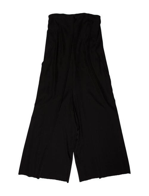 Cédric Charlier Strapless Jumpsuit