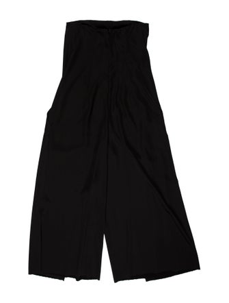 Cédric Charlier Strapless Jumpsuit