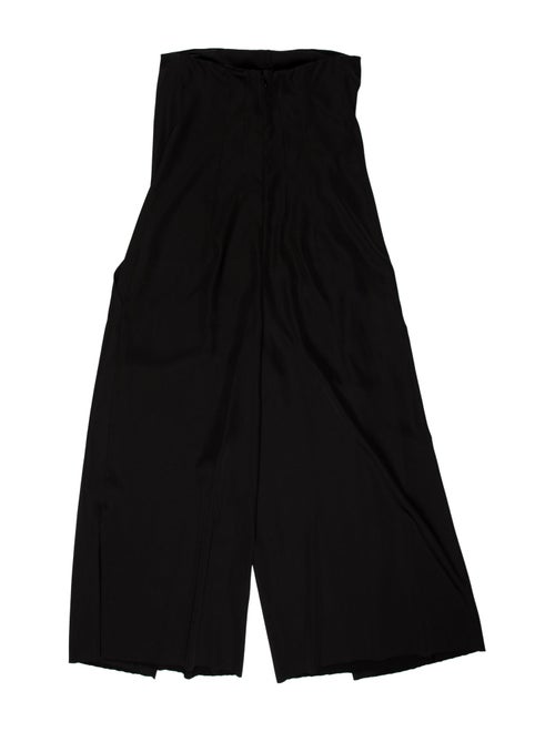 Cédric Charlier Strapless Jumpsuit
