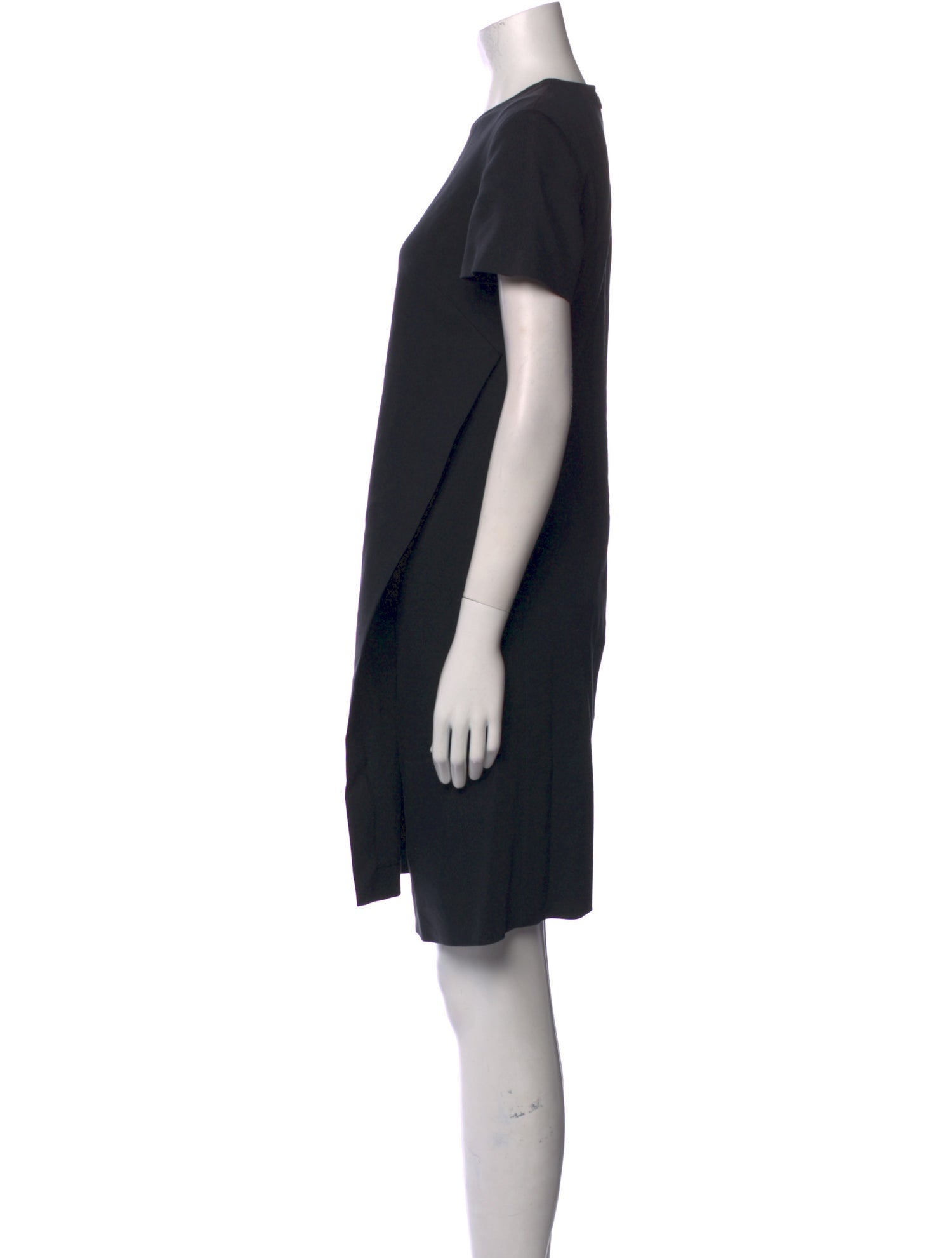 Cédric Charlier Crew Neck Knee-Length Dress